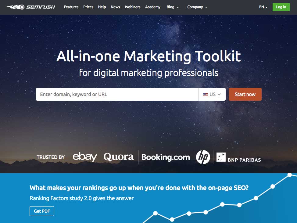 SEM Rush is the best SEO tool on the market