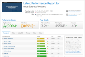 GT Metrix is a free page speed SEO tool