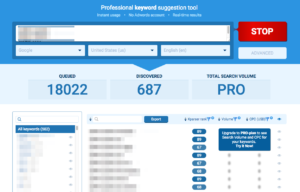 free keyword research tool
